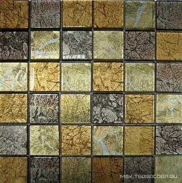 Мозаика из стекла на сетке S10-079 ZZ |30x30