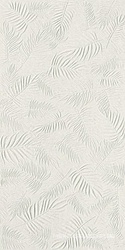 3D Wall Carve Leaf White 40x80 ZZ