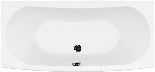 Акриловая ванна Aquanet Izabella 158x75 с каркасом 157x74x50 Aquanet izabella s361060