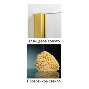 Дверь в нишу -8мм h200 114,5 09 01 схема 847,  фурнитура золото глянцевое стекло прозрачное, ZZ Vegas Glass EP-F-2 EP-F-2-8мм h200 114,5 09 01 схема 847