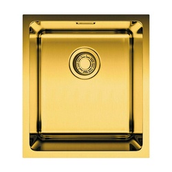 Мойка кухонная Omoikiri Tadzava 39-U AB латунь| 44x39x20