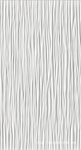 Керамическая плитка для стены Atlas Concorde Italy 3D Wall Design 3D Wave White Matt 30,5x56 ZZ 9D5W