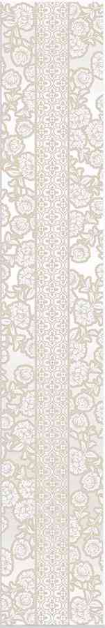 Бордюр SANMARCO Crema Border Palazzio XX |8x50.5