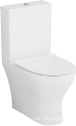 Унитаз-компакт AM.PM Tender C45A8600SC безободковый| 61x37x80