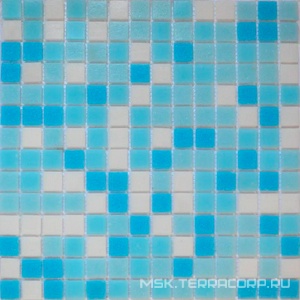 Мозаика Мастера Керамики Glass Мозаика KG301 (на сетке) (чип 20x20) ZZ|30.5х30.5