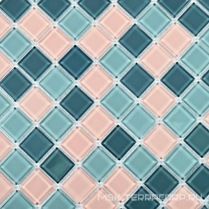Мозаика Bonaparte Мозаика стеклянная Set mix  (25x25x4) ZZ 30x30