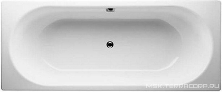Ванна 170х70см, прямоугольная, перелив по центру, (цв.белый),  ZZ Bette BetteStarlet 1380-000