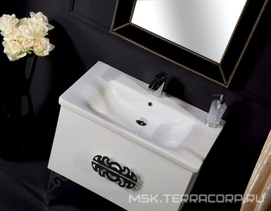 Керамическая раковина-моноблок 80 см, белая ZZ Armadi Art Neoart 854-080