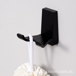 Крючок двойной , цв.черный ZZ Wasserkraft Abens K-3223D