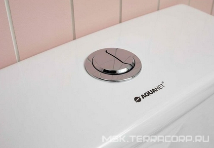 Бачок для унитаза "-2",  нижняя подводка ZZ Aquanet Cube 240209