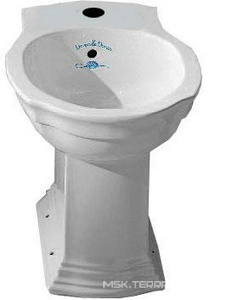 Биде напольное, c 1 отв. д/смесителя, крепл. к полу в компл.,  KL Devon & Devon Westminster IBBID(1)FWES