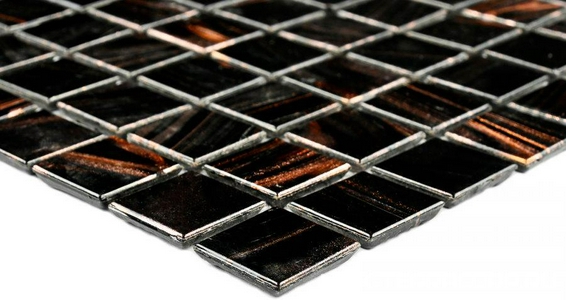 Мозаика Arabika (20x20x4)  32,7x32,7 Bonaparte Мозаика стеклянная n156258