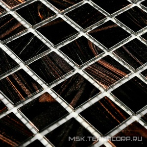 Мозаика Arabika (20x20x4)  32,7x32,7 Bonaparte Мозаика стеклянная n156258