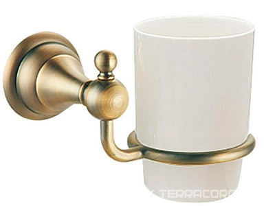 Стакан керамический  ELVIA подвесной, цв.золото , ZZ Azario Универсал AZ91106Q