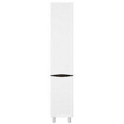 Шкаф-колонна напольная 350x300x1950 мм, на ножках, правый, цвет белый/венге XX