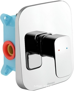 Смеситель настенный без переключателя TD F 066.00 для R-box Ravak 10° FREE X070137