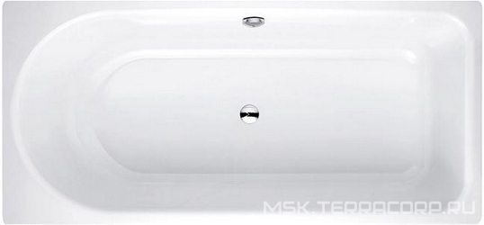 Стальная ванна Bette Ocean 8856 перелив сзади| 180x80x45