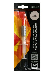 Паста колер. д/ эпокс. затирки  "Диамант" 1кг 056 платина Антураж Диамант Color n163016