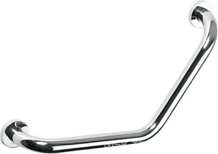 Поручень изогнутый 460мм, (цв.хром),  ZZ Bemeta Omega 102307022