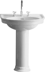 Раковина 700х550мм полукругл., 1 отв. для смесит. (креплен. в компл.), Dolcevita ZZ Hatria DolceVita Y0EX