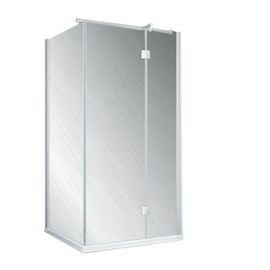 Душевое ограждение  Retta, 100x100x1995 мм, ПРАВОЕ, профиль глянцевый хром, стекло прозрачное, с покрытием BriteGuard ZZ Vegas Glass AFP-Fis AFP-FIS Retta 100 08 01 /правое/ BriteGuard