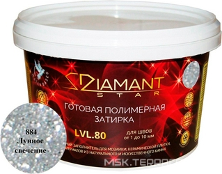 Полимерная затирка Diamant Star 884 лунное свечение 2 кг.ZZ