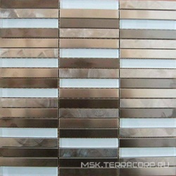 Мозаика из металла на сетке A10-106 ZZ |30x30