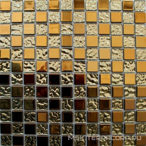 Мозаика Мастера Керамики Glass Мозаика DSA131  (чип 23x23) ZZ 30х30