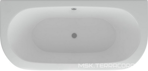 Акриловая ванна Акватек Морфей вклеенный каркас 190x90x47 Акватек морфей s406567