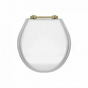 Сиденье для унитаза, с микролифтом, (МДФ крашеное полуглянцевое цв.Deep Black, петли цв.хром),  ZZ Devon & Devon Rose 2ibsemoglro / CROMO / Deep Black