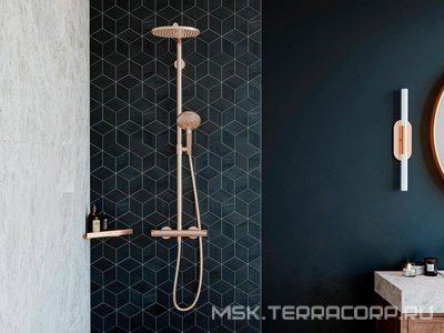 Душевая система  Showerpipe S 240 1jet PowderRain ZZ Hansgrohe Raindance Select 27633990