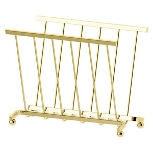 Газетница напольная (цв. латунь (Luxbrass))  ZZ THG Versailles G14-D03-04600