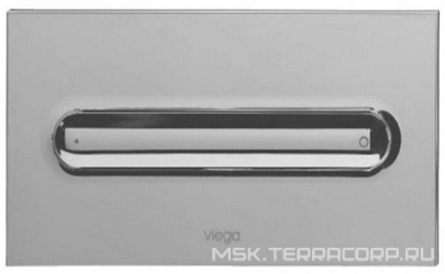 Кнопка для инсталляции арт.606664, пластик, хром  Viega Style 11 (8332.1) XX