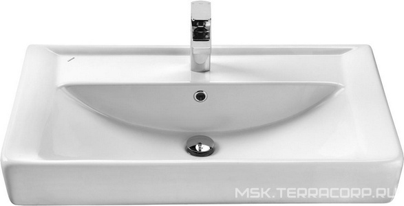 Раковина Тигода 80 для тумбы  80, белая  ZZ Aquaton Америна 1WH302084