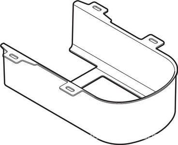 Панель пластиковая для подвесного унитаза арт.CW512YR (цв.белый),  ZZ Toto SG 9AE0017