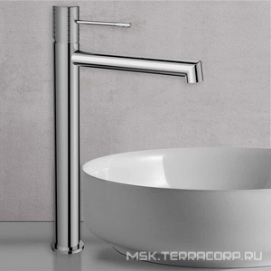 Смеситель для раковины, Высокий, без д/к, (цв.,хром),  ZZ Vincea Desire VBF-1D2CH