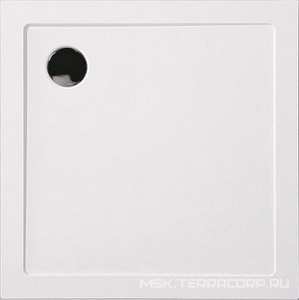 Поддон душевой 900x900x150мм,SMC, квадратный, отв. слива 90мм, (сифон крышка цв.хром, ножки в компл.), акрил цв.белый, Cezares ZZ Cezares Универсал TRAY-SMC-A-90-550-150-W
