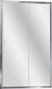 Душевая дверь140 см раздвижная, стекло-прозрачное, проф хром глянец, стекло прозрачное, покрыти Easy Clean ZZ Veconi VN VN72-140-01-C4