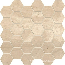 Mosaico Esagono Beige Pat/Rett ZZ |30x30
