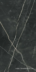 Керамогранит для пола и стены Atlas Concorde Italy Marvel Gala Marvel Calacatta Black  Lappato 60x120 AFXT