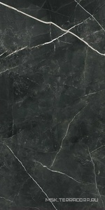 Керамогранит для пола и стены Atlas Concorde Italy Marvel Gala Marvel Calacatta Black  Lappato 60x120 AFXT