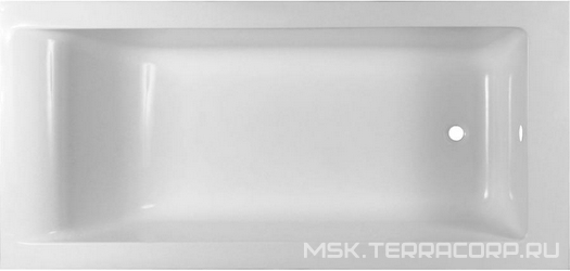 Ванна из искусственного камня Эстет Дельта 170x75 с ножками| 170x75x46