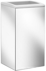 Ведро для мусора подвесное 285х203хh500мм, 25л., (цв.хром/антрацит),  ZZ Keuco Moll 12788 010001