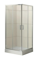 UNO-A-2-85-M-Cr Душевой уголок , матовое стекло, профиль хром | ZZ