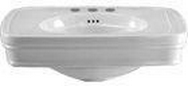 Раковина 700х330мм, с 1 отв. д/смесит.,  ZZ Devon & Devon Rose IBLG3FROSE