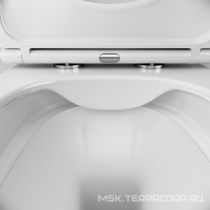 Подвесной унитаз c крышкой-сиденьем микролифт, белый AMPM FUNC C8F1700SC