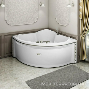 Ванна акриловая "СОРРЕНТО",148х148, каркас в компл, цв белый ZZ Radomir Сорренто 1-01-0-0-1-037