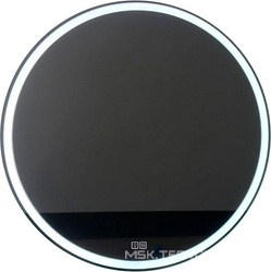 Зеркало 700x30мм, круглое с встроенным светильником, сенсорным выключателем и подогревом, 12W, 220-240V, BelBagno ZZ