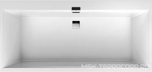 Акриловая ванна Villeroy & Boch Squaro UBQ180SQR2V-01 alpin| 180x80x50