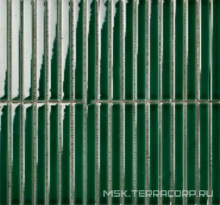 Мозаика Mosaic 1.5х14.5 Y15F340  глянцевый 29.4х31.3 Porcelain Mosaic Strip Y15F340